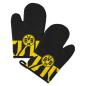 Preview: Borussia Dortmund BVB Ofenhandschuhe schwarzgelb